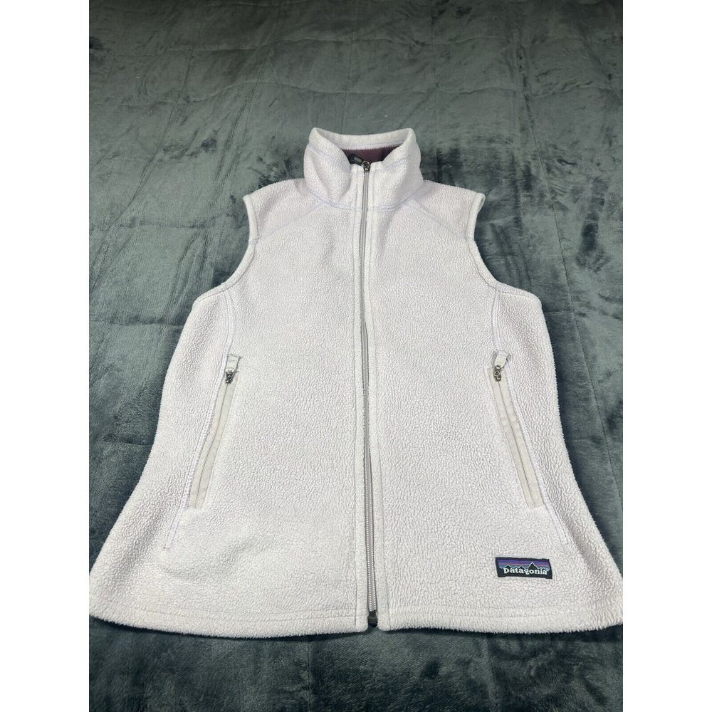 Patagonia Synchilla Purple Sleeveless Vest Womens Size‎ Small
